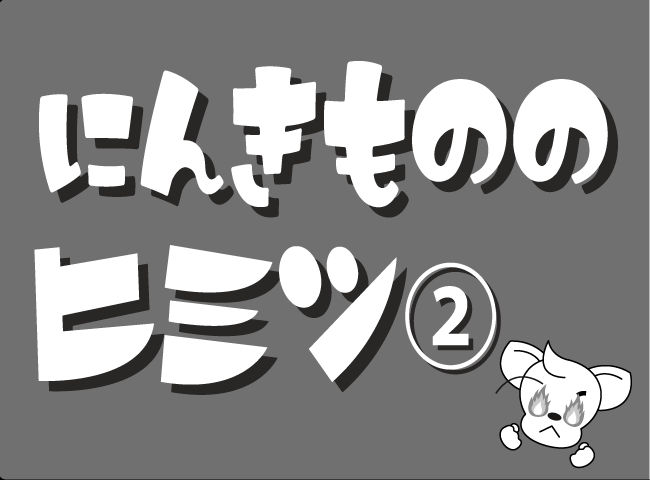 「人気者のひみつ2」１ページ